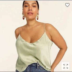 set of 4 - J.Crew washable silk cami